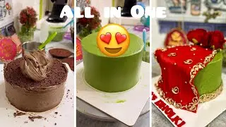 All in One | From layering till Assembling | mehndi cake