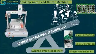 Desktop Auto Lead Cutter Machine for Smart EMS factory PCB assembly