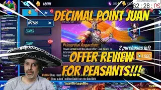 DECIMAL POINT JUAN OFFER REVIEW FOR PEASANTS  - MSF