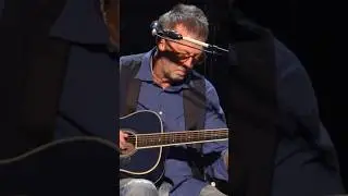Eric Clapton performing 