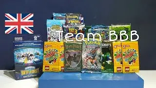 TRADING CARD Opening Special 3! Lego Harry Potter Pokemon Minecraft Animal Crossing Skylanders
