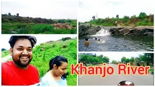Khanjo River ! Khanjo Waterfall ! Khanjo River me popat ho gaya ! Waterfall in Jharkhand !!