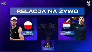 HUBERT HURKACZ - TALLON GRIEKSPOOR I UNITED CUP I TRANSMISJA NA ŻYWO I KOMENTARZ