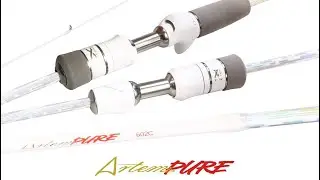 Ep416-unboxing & review.. artemis PURE ! spinning reel...ultralight rod.. below 100g !