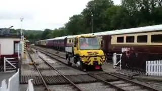 Ecclesbourne Valley Railway - Unimog Testing - mytesttrack.com