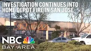 Firefighters Work Overnight to Control Fire at Home Depot in South San Jose