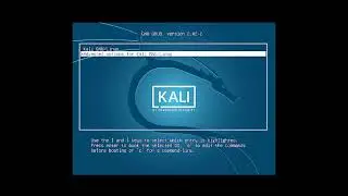 Bypass Password of KALI LINUX.