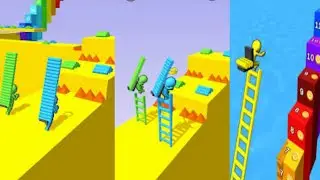 Android IOS Games - Ladder Race Gameplay #androidgames