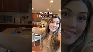 90 Minute Home Reset (with hacks) #cleanwithme #cleaningmotivation #cleaninghacks