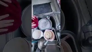 🧼✨ Satisfying Dishwashing ASMR | Stress Relief Sink Cleaning 💦🍽️