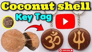 Unique Handmade Key Tags &ndash; See How It&rsquo;s Done! 🌴🥥🏷️