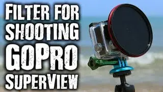 GoTough Filters Big Enough for Shooting GoPro SuperView Without Vignetting