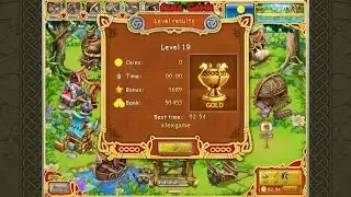 Farm Frenzy Viking Heroes Standart Level 19 GOLD Веселая ферма Викинги Стандарт Уровень 19 Золото