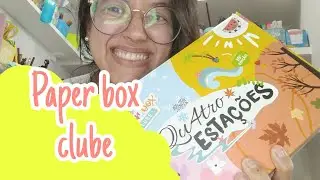 Unboxing Paper box clube laranja lima Mega Max edição 4 estações - março 2024