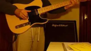 Fender Classic Player Baja Telecaster. Clean sound.