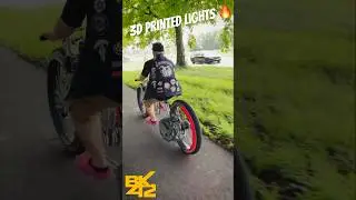 Custom Bicycle Perfection | 3D Printed Lights That Steal the Show 🚲🔥