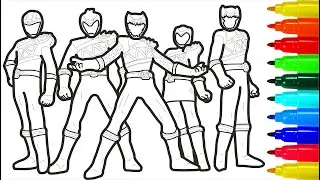Zyuden Sentai Kyoryuger Coloring Pages | Power Rangers Coloring Pages