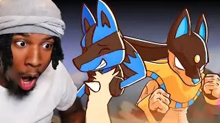 THIS ISNT FAIR!!!! POKEMON VS PALWORLD (ANIMATION) REACTION