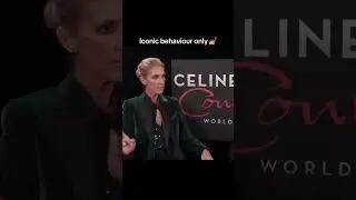 Celine Dion on her Iconic Agent Provocateur morning look.