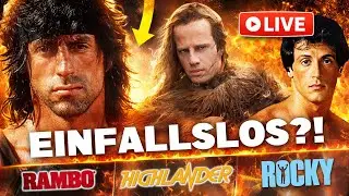 🔴 Rambo, Highlander, Rocky...Reboot & Remake | Hollywood am Ende? LIVE TALK!