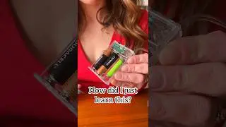 🔋 if you&rsquo;re in a pinch you can make a AAA battery work in the space a of a AA! #diy #hacks #Science