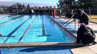 Extreme Ice Swim 2250m Finish