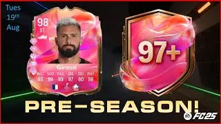 FC25  |   INSANE 98 Giroud striker SBC!  and 97+ 1 of 4 FUTTIES player pick!