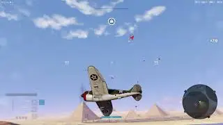 World of Warplanes gameplay - U.S.A. XP-44 Bombing Factory