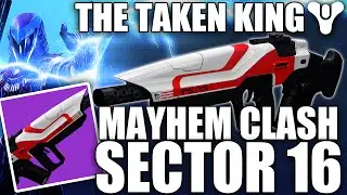 Destiny: Suros PDX-45 / Mayhem Clash / Warlock Stormcaller / Sector 16 Gameplay - The Taken King