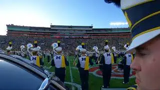 2024 ROSE BOWL HALFTIME SHOW 🌹〽️ | Bass Drum POV - Michigan Marching Band