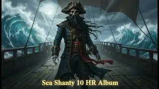 Sea Shanty - Classic Pirate Rap Voyage (10 Hour Album Loop) | Skull Beard Trap Tales