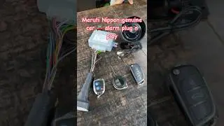 #maruti Nippon center locking plug n play #nippon car 🚘 alarm system #nippon car security system