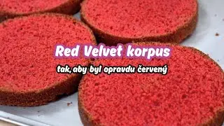 Recept na Red Velvet korpus, tak aby byl opravdu červený