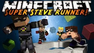 Minecraft Mini Game : SUPER STEVE RUNNER!