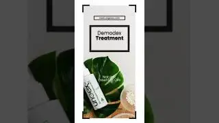 #demodexmites #ungex #treatment Treat Demodex Mites