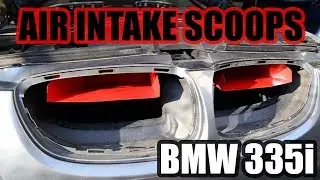 MASHIMARHO AIR INTAKE SCOOPS FOR BMW E9X *DIY*