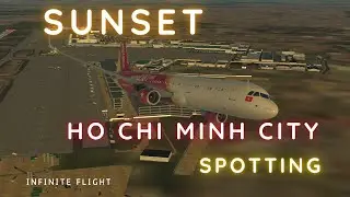 Sunset Ho Chi Minh City Spotting  | Infinite Flight