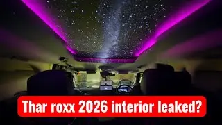 Thar roxx with galaxy  sunroof ambient light without any stock modifications. 2026