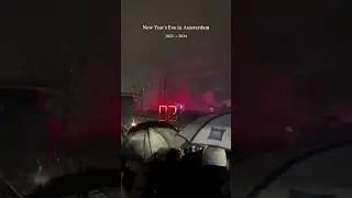New Year&rsquo;s Eve in Amsterdam 🤍 #amsterdam #newyear #happynewyear #2024