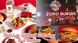 Zoro Burger Review by Appetizer food Vlogs| Zoro Burger Mini Vlog Near Sadiq trade center, Lahore
