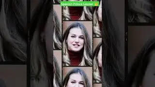 Spanish Prince Leonor 👑. #spain #prince #leonor #subscribe