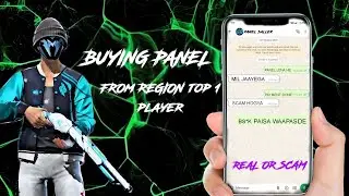 BUYING PANEL ⚡ FROM REGION TOP 1 PLAYER || REAL OR SCAM || @PR7MEL