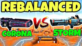 🔥CORONA VS STORM COMPARISON AFTER REBALANCE || WAR ROBOTS||