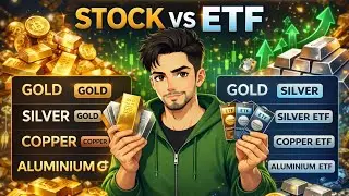 METAL INVESTMENT GUIDE 📈 | STOCK vs ETF (Gold Silver Copper Aluminium) @gautamtrades47 #etf 