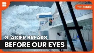 Glacier Calving at Hubbard Leaves Guests Speechless | The Cruise