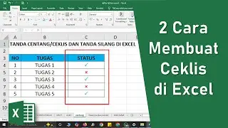 Cara membuat ceklis di Excel | Cara membuat tanda centang di Excel