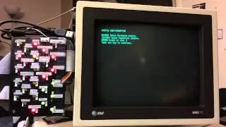 MFM Hard Drive Diagnostic - AT&T Unix PC - Original MiniScribe 3425 - Park Heads