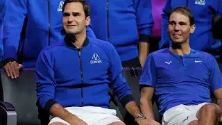 Emotionen pur! Nadal weint mit Federer bei dessen Tennis-Abschied | Laver Cup 2022