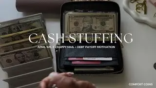 APRIL WK 3| $1135 | WEEKLY SINKING FUNDS + HAPPY  MAIL!!! + DEBT PAYOFF | 25 YO BUDGETS