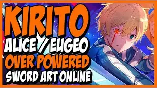 Kirito + Alice + Eugeo = BROKEN Team! | Sword Art Online Last Recollection PS5 Gameplay #SAOLR
